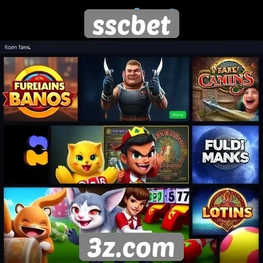 Análise da variedade de jogos oferecidos pelo sscbet